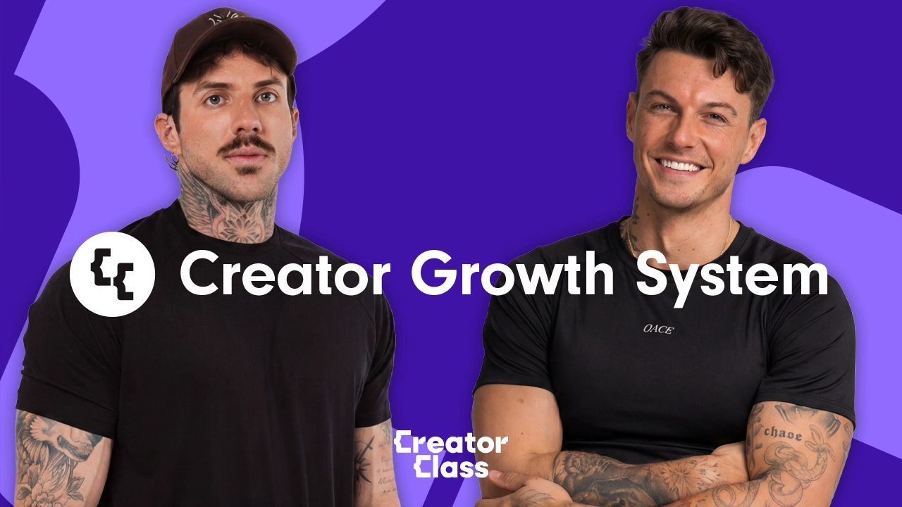 Creator Growth System Kursbanner