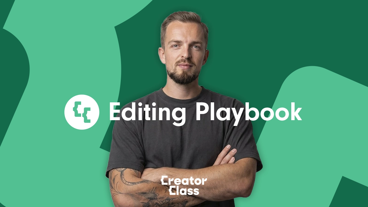 Editing Playbook Kursbanner
